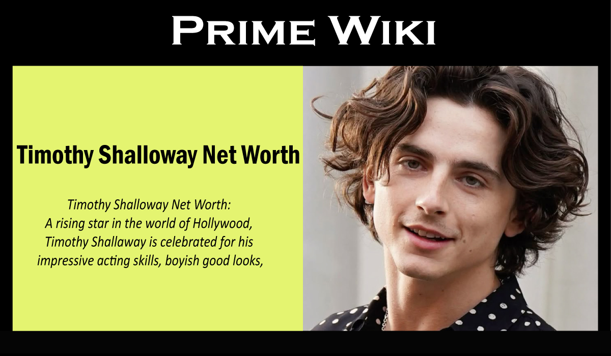 Timothy Shalloway Net Worth: Real Facts About Age