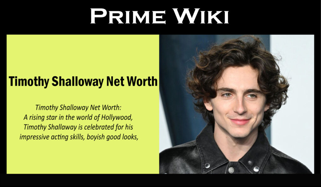 Timothy Shalloway Net Worth