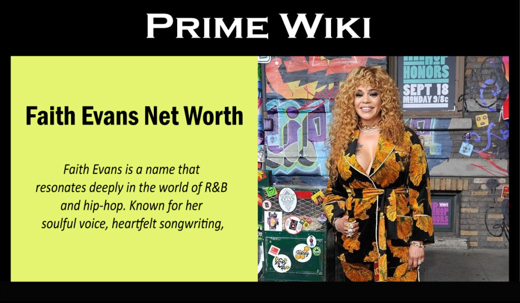 Faith Evans Net Worth
