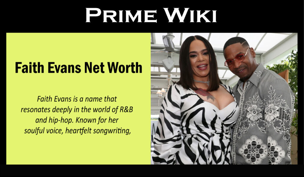 Faith Evans Net Worth