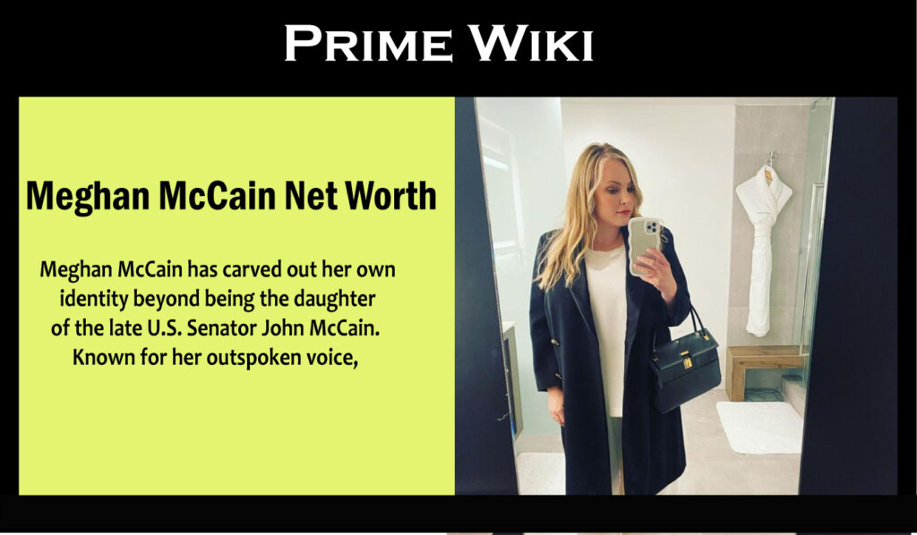 Meghan McCain Net Worth