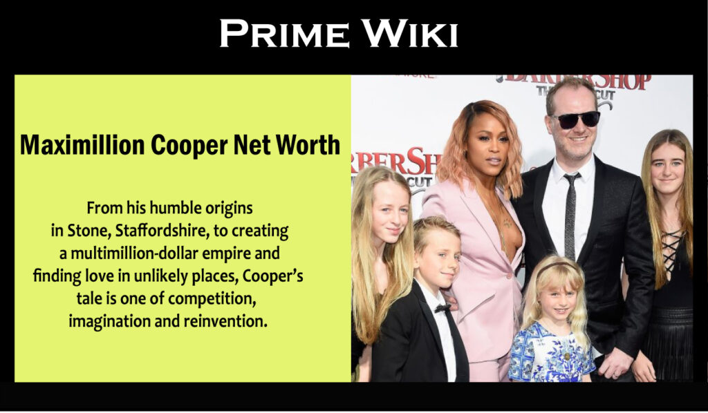 Maximillion Cooper Net Worth