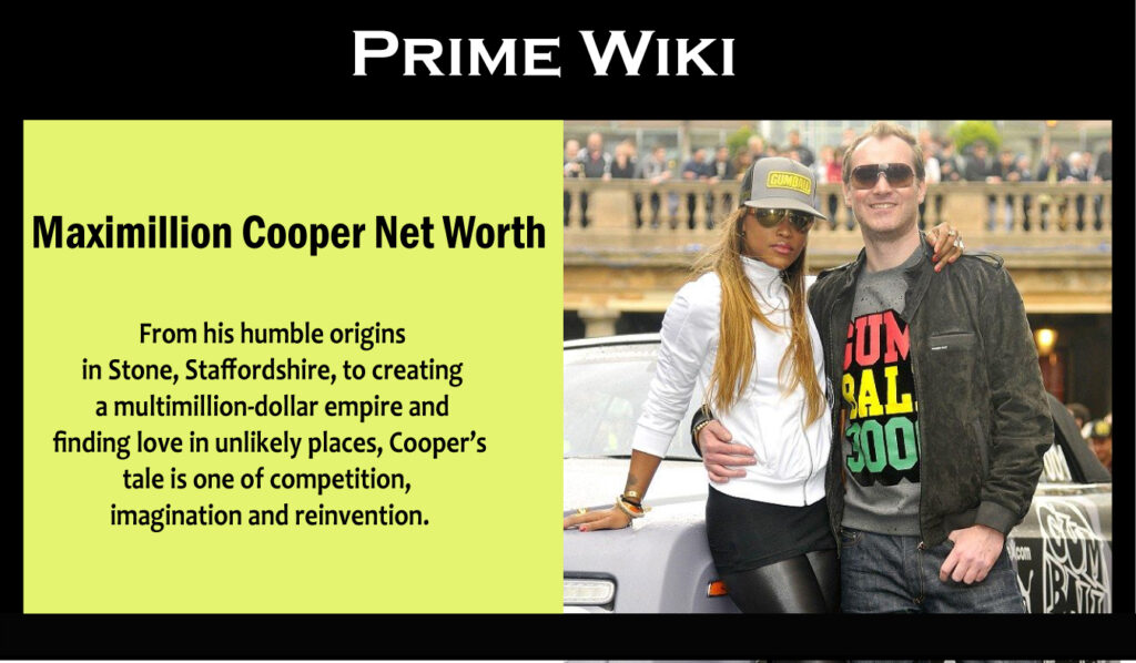Maximillion Cooper Net Worth