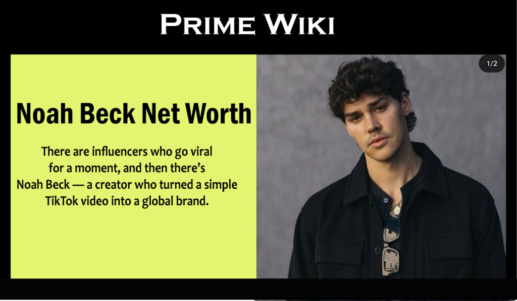 Noah Beck Net Worth