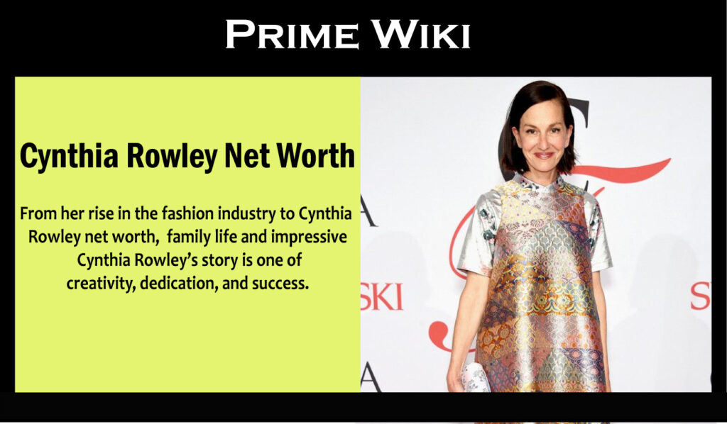 Cynthia Rowley Net Worth