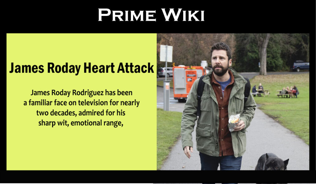 James Roday Heart Attack