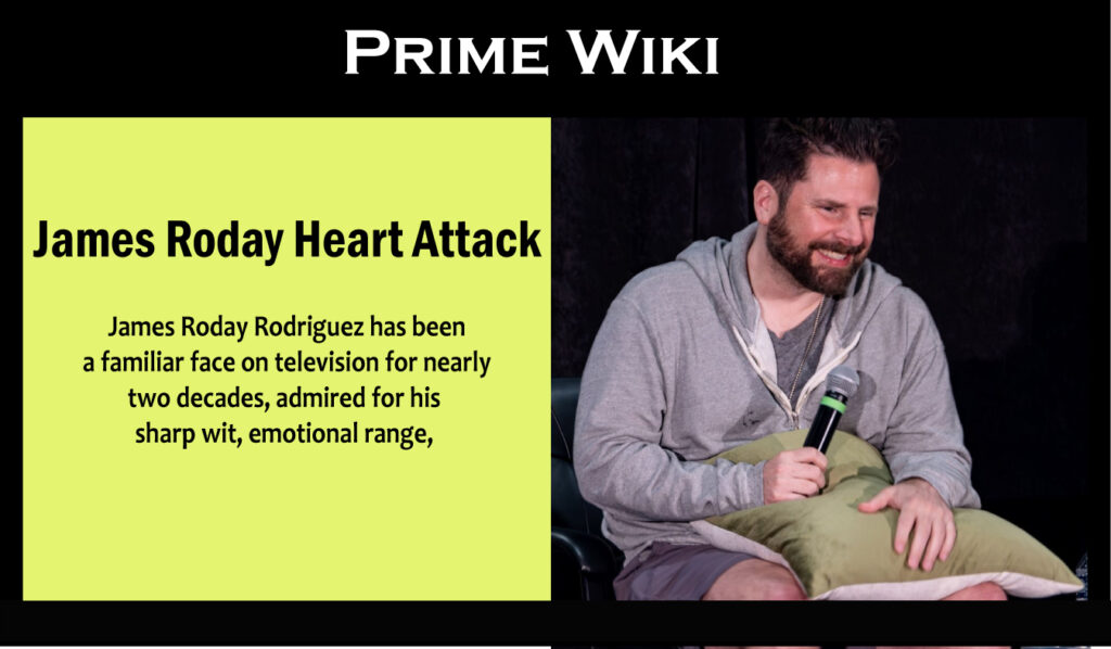James Roday Heart Attack