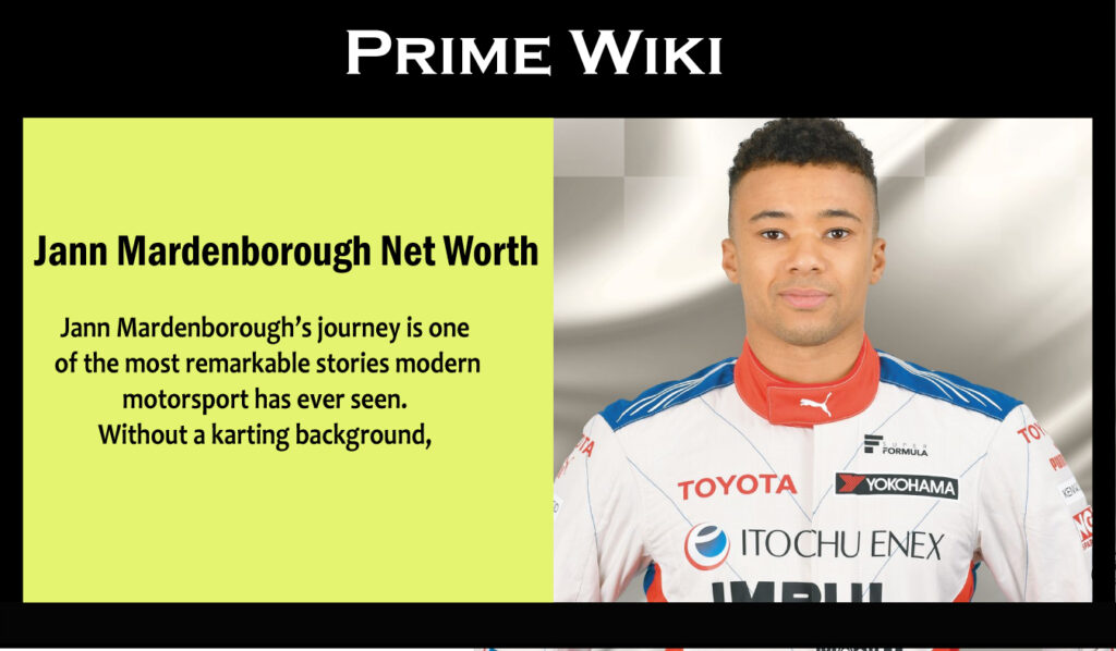 Jann Mardenborough Net Worth