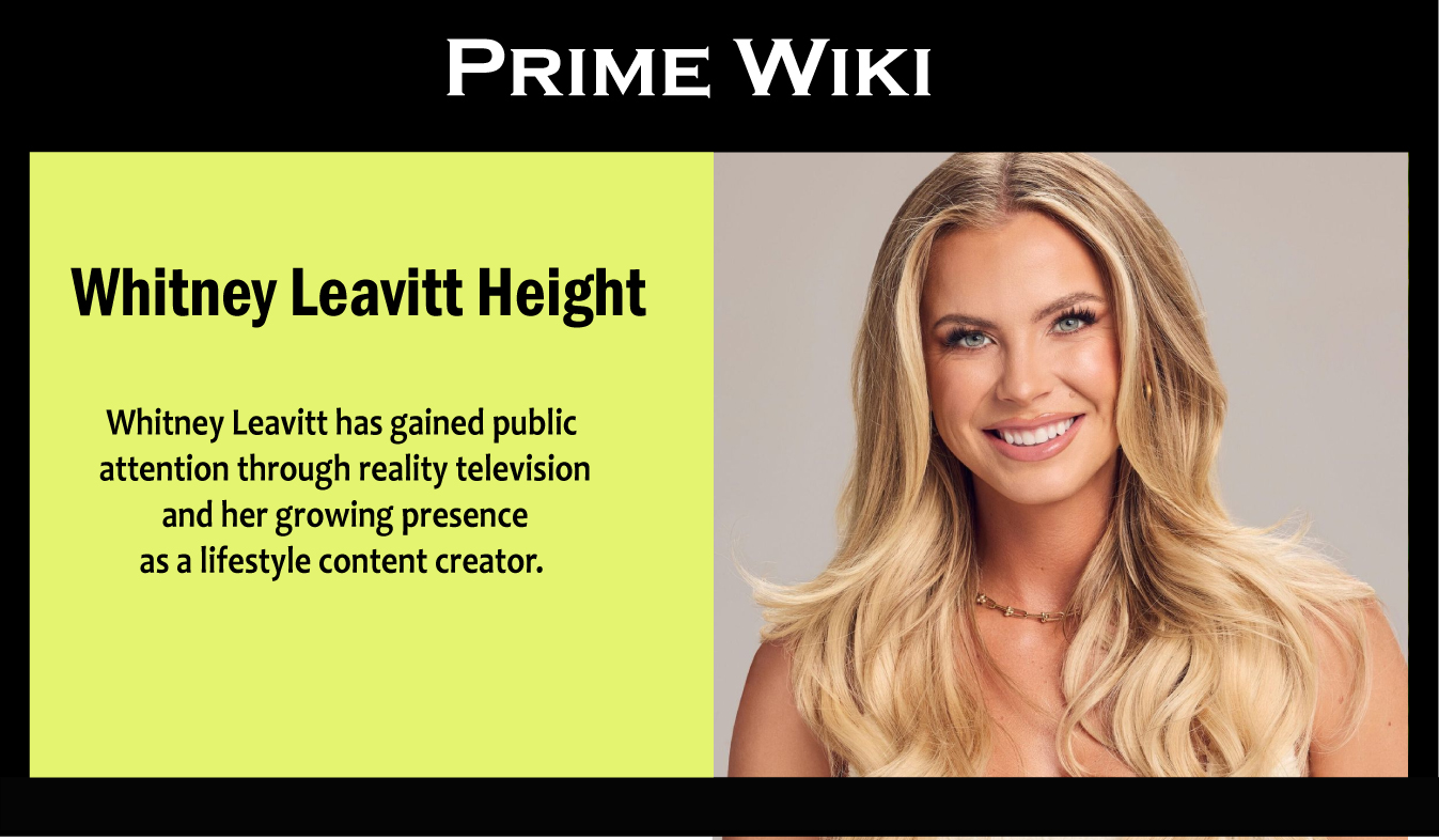 Whitney Leavitt Height
