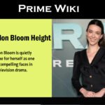 Nicole Brydon Bloom Height